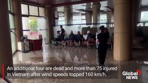 Typhoon Yagi: Death toll reaches 22 as Asia’s strongest cyclone hits northern Vietnam