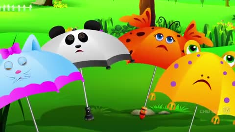 Rain, Rain, Go Away Nursery Rhyme With Lyrics - Cartoon Animation Rhymes & Songs for Children