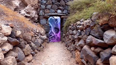 What is inside this secret gate is a fantasy