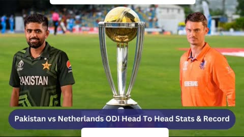 Pak vs NED live match world cup 2023