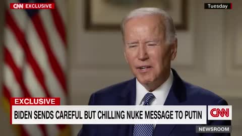 Biden sends a careful but chilling message to Putin