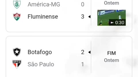 Brasileirao rodada 1