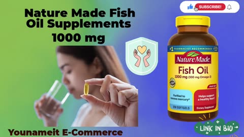 Nature Made Fish Oil Supplements 1000 mg