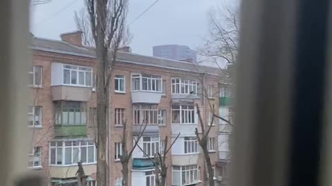 Sirens sound again in Kiev.