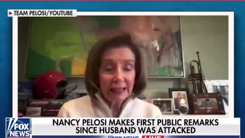 When Nancy was asked what would make her feel better she said vote?