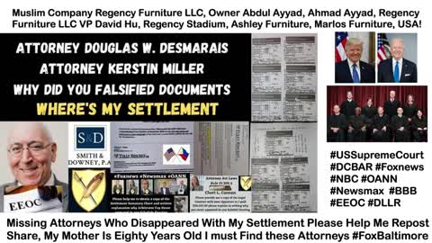 Smith Downey PA / Douglas W. Desmarais / Regency Furniture LLC / DCBAR / EEOC