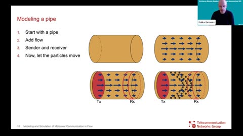 Modeling and Simulation of Molecular Communication in Flow - Falko Dressler Intelegent Connectivity LAB 2023