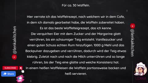 waffeln Himbeere Rezept