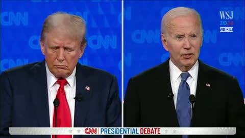 TRUMP VS BIDEN PRESIDENTIAL DEBATE