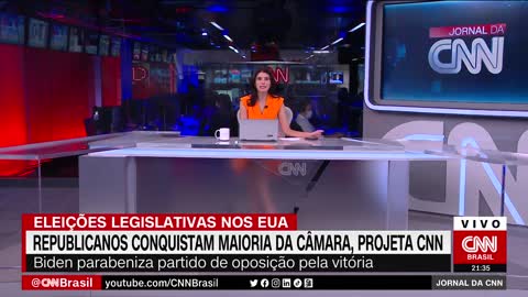 Republicanos conquistam maioria da Câmara nos EUA, projeta CNN | JORNAL DA CNN