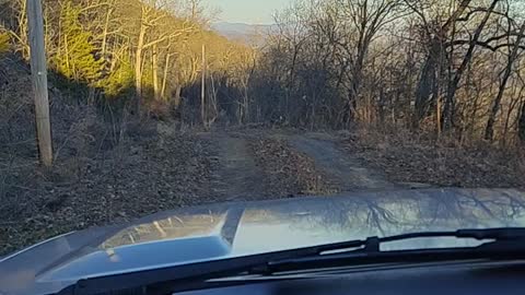 Driving the treacherous look out mountain road part 1