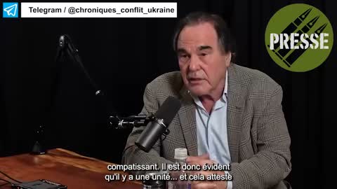 Oliver Stone parle de la propagande de l’Occident