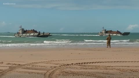 Australian Troops Conduct Beach Landing During Talisman Saber Joint Military Exercises9