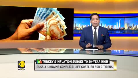 Turkey's inflation surges to 20-year high | 89.1% jump in food prices | World Business Watch | WION