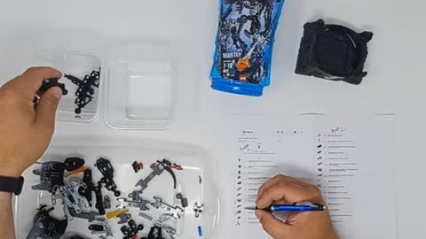 Verification of Bionicle sets. Episode 7