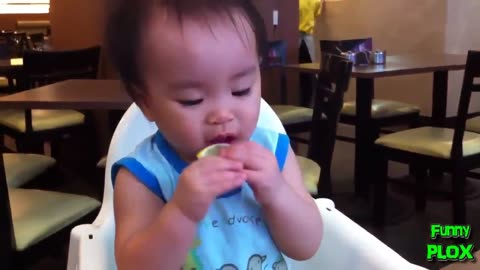 Babies Eating Lemons for the First Time Compilation