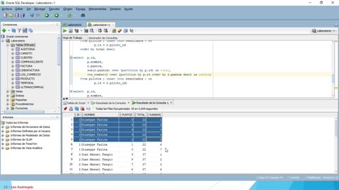 Oracle y el lenguaje PL/SQL parte 45. Funciones de ventana