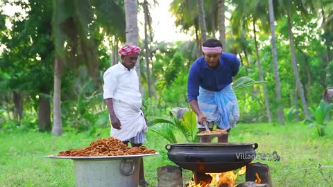 ONION RINGS | Crispy Onion Rings Recipe Cooking In Village | Snacks Recipe | HomeMade BreadCrumbs