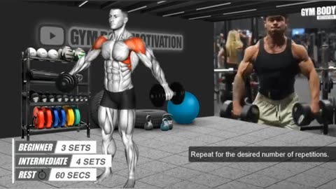 Shoulder Workout .. Best 6 Workout Exercise For Shoulder ..