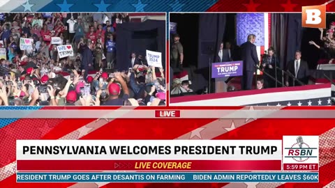 LIVE: Donald Trump Holding Make America Great Again Rally in Erie, PA...