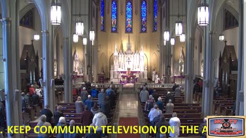 NCTV45 CATHOLIC MASS FROM HOLY SPIRIT PARISH (ST VITUS SITE) 9 AM SUNDAY MARCH 27 2022