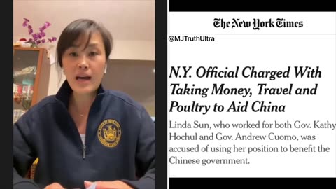 NY Gov Hochul’s Deputy Chief of Staff, Linda Sun, was Indicted for being a Chinese Spy