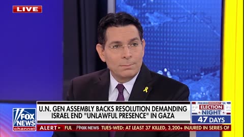 Israeli ambassador to the UN Danny Danon: We hope there will be a diplomatic solution