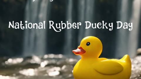 National Rubber Ducky Day