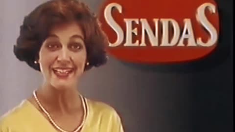 Comercial Supermercado SENDAS - março de 1992 - NOSTALGIA