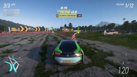 Forza Horizon 5 - Airfield Cross Country Circuit in a BMW I8!