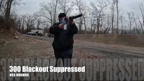 Suppressing 300 BLK AR with a OSS HuxWrx Suppressor