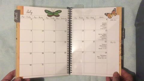 Torah Family Living butterfly planner