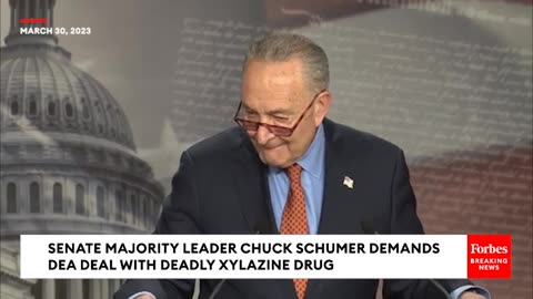 JUST IN- Schumer Warns Of Flesh-Eating Drug Xylazine