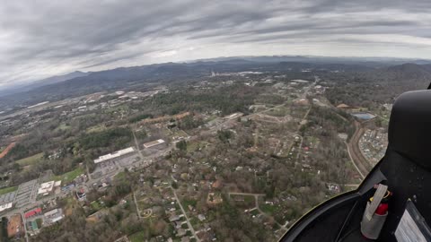 Time Lapse Helicopter Tour Asheville NC