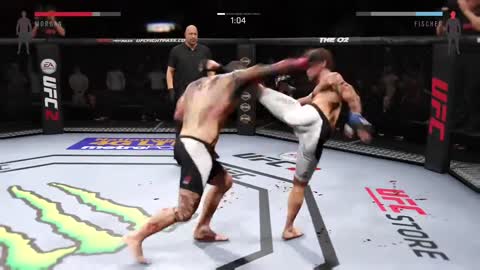 EA SPORTS™ UFC® 2 , 3 knock downs in 20 seconds