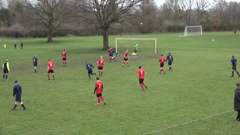 The Old Stretfordians Goalkeeper Makes Yet Another Good Save!