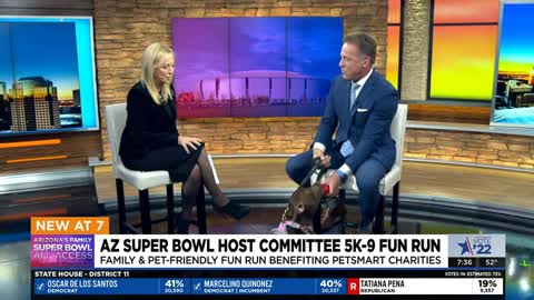 Bring your furry friends to the Super Bowl Host Committee 5K-9 Fun Run in Mesa