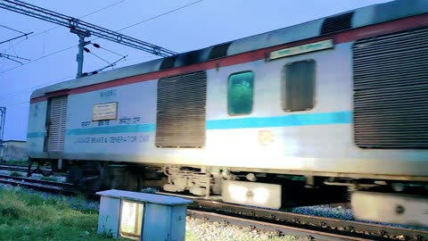 ( 12378 ) New Alipurduar to Sealdah Padatik Express Train. New Cooch Behar Arrived on P.F. No. 2