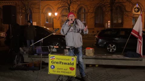 Greifswald - Heikos heutiger Redebeitrag 27-02-2023