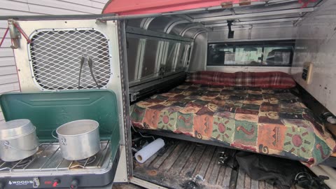 Truck canopy camper so far