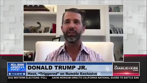 Donald Trump Jr. Reacts To Tucker Carlson Leaving Fox News