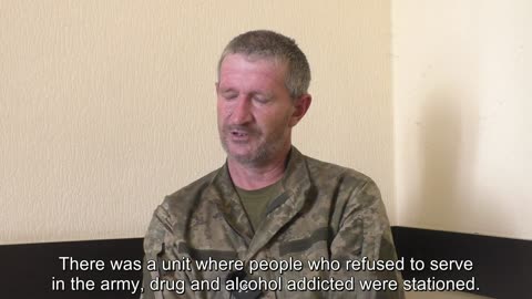 Captive Ukrainian serviceman tells how National Guard shoots retreating soldiers in back