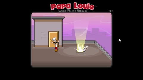 0240-Jugando: papa louie, final, (minijuego)