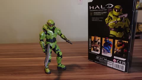 ASMR Unboxing Halo Spartan Collection: Master Chief Figure - Series 5 (Halo CE)