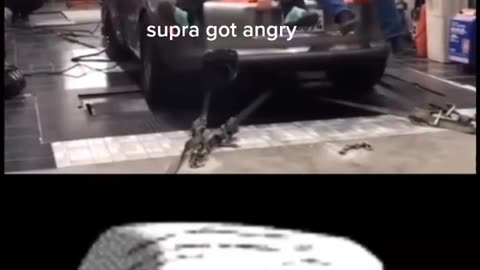 Supra mk4 got angry