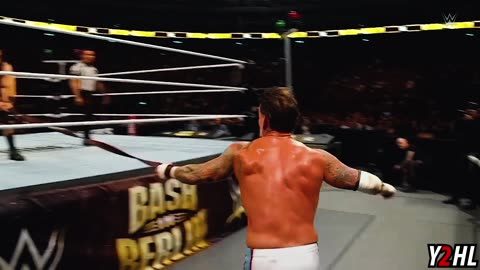 CM Punk vs. Drew McIntryre Highlights: "Strap" Match - WWE Bash in Berlin 2024 #wwe #smackdown #raw