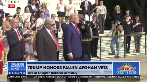 Trump at Arlington To Honor Veterans