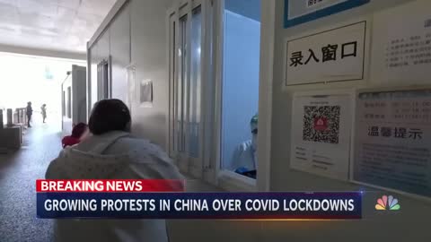 Growing Protests In China Over Zero-Covid Restrictions