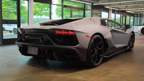 2022 Lamborghini Aventador Ultimae LP 780 4 - Sound, interior and Exterior Details