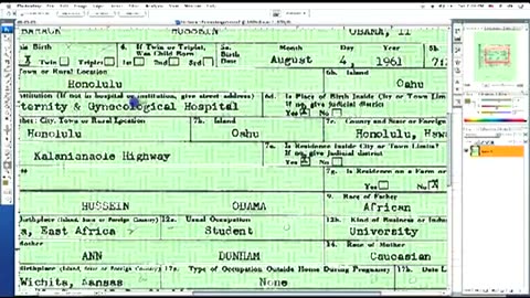 Birth Certificate Forged - Absolute Proof Presented Here! 04-30-11